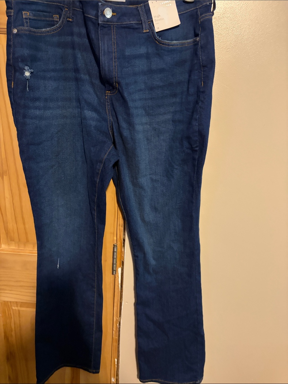 LC Lauren Conrad Dark Blue Bootcut Jeans